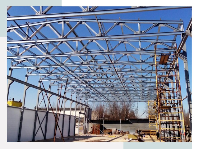 Строительство цехов в Качканар от 615 руб. под ключ