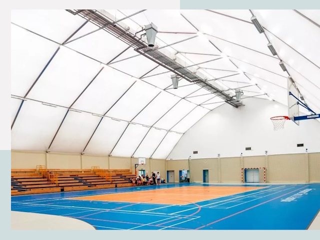 Строительство спортивных залов в Качканаре