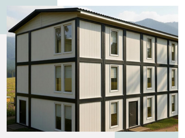 Модульные общежития в Качканаре