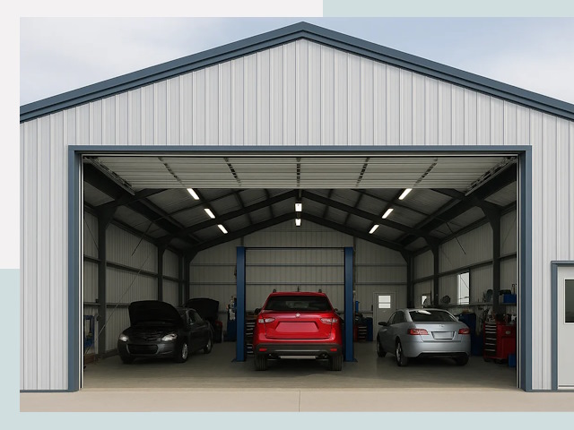 Ангары из сэндвич панелей от 615 руб. в Качканар