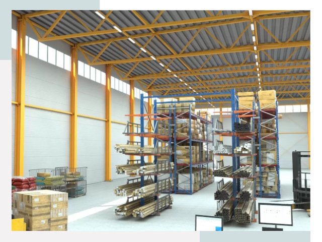 Типовые ангары в Качканаре