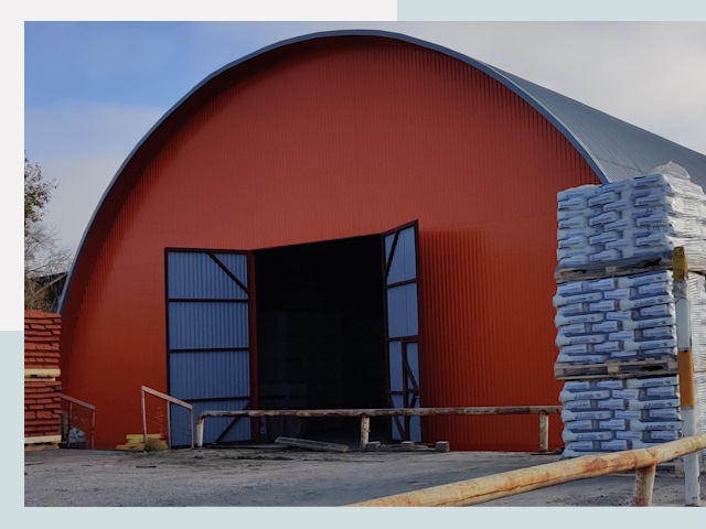 Полукруглые ангары по цене от 615 руб. в Качканар