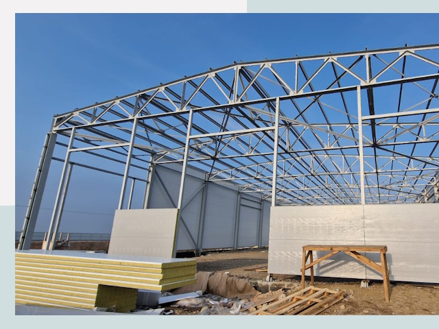 Утепленные ангары в Качканар от 615 руб. за м²