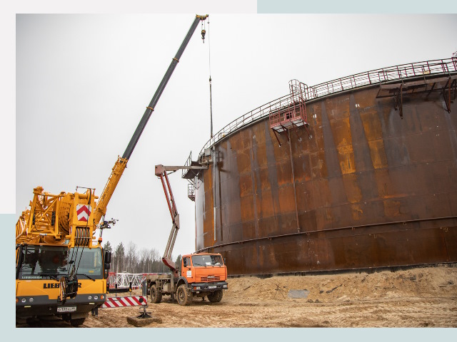 Монтаж резервуаров в Качканаре от 615 руб. за м³