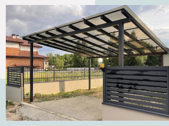 Металлические навесы в Качканар от 615 руб. за м²