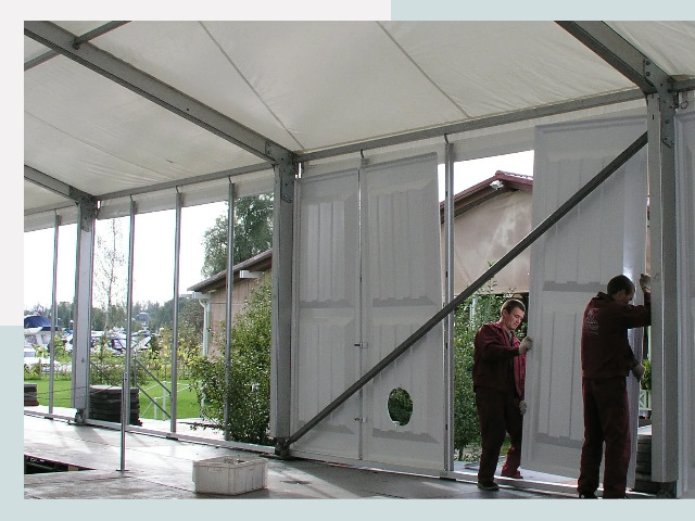 Быстро сборные шатры в Качканар от 615 руб. за м²