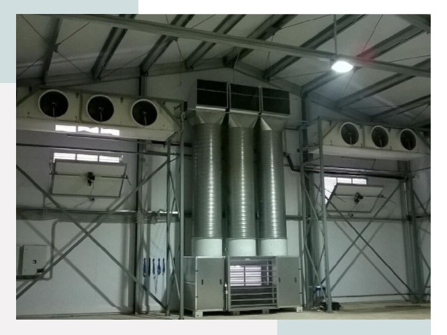 Инженерные системы для ангаров в Качканаре