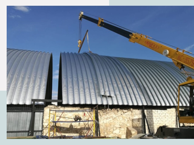 Реконструкция ангаров в Качканаре от 615 руб.